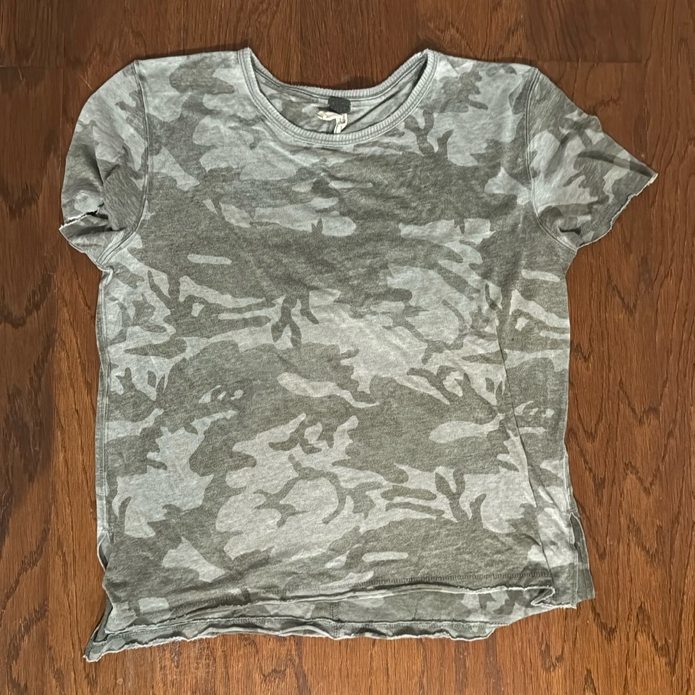 Free People 'We The Free' Camo Tee